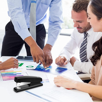 Premium Office Desktop Stapler Set with Staples and Staple Remover