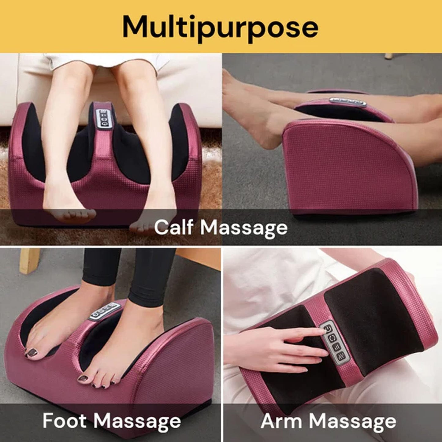 Advanced Relaxation Electric Heated Foot Massager