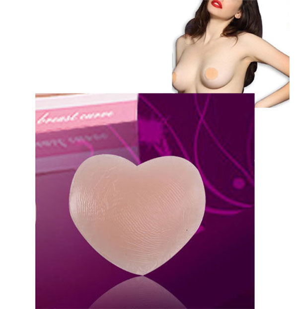 Heart Shaped Silicone Nipple Covers Breast Pads for Women