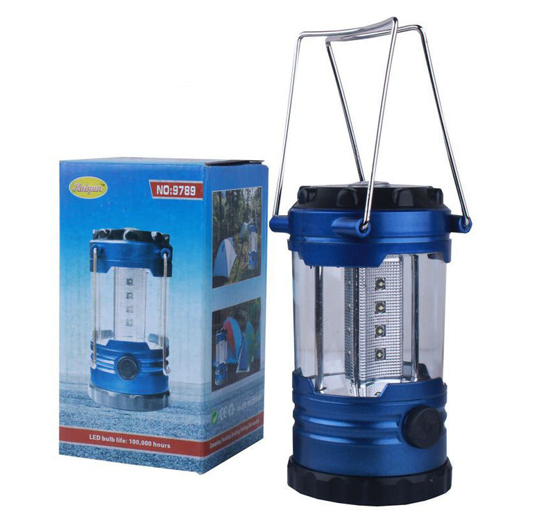 Pack of 2 LED Outdoor Camping Lanterns Bright Portable Light for Hiking and Emergencies