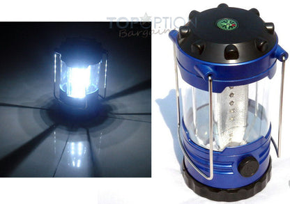 Pack of 2 LED Outdoor Camping Lanterns Bright Portable Light for Hiking and Emergencies