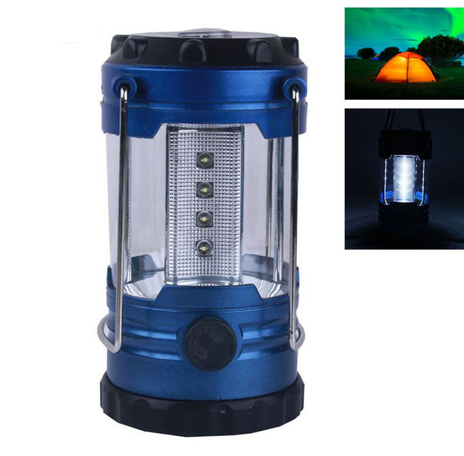 Pack of 2 LED Outdoor Camping Lanterns Bright Portable Light for Hiking and Emergencies