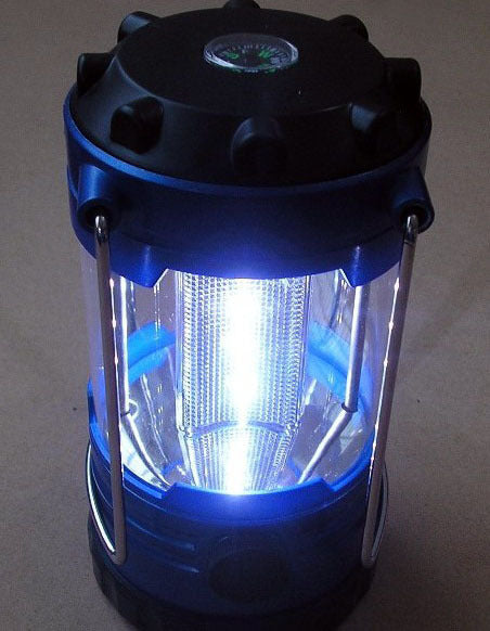 Pack of 2 LED Outdoor Camping Lanterns Bright Portable Light for Hiking and Emergencies