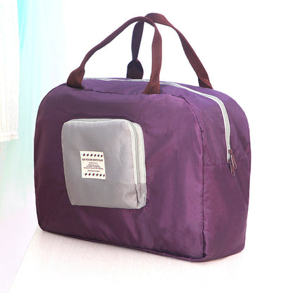 Foldable Shoulder Tote Bag for Shopping and Storage