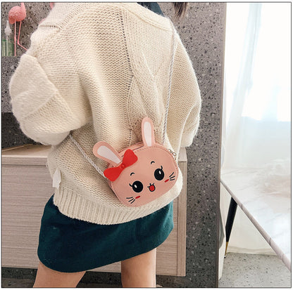 Adorable Girls Cute Bunny Rabbit Crossbody Bag for Kids