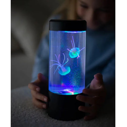 Mesmerizing Jellyfish Tank LED Night Light with Colour-Changing Sea Water Lamp