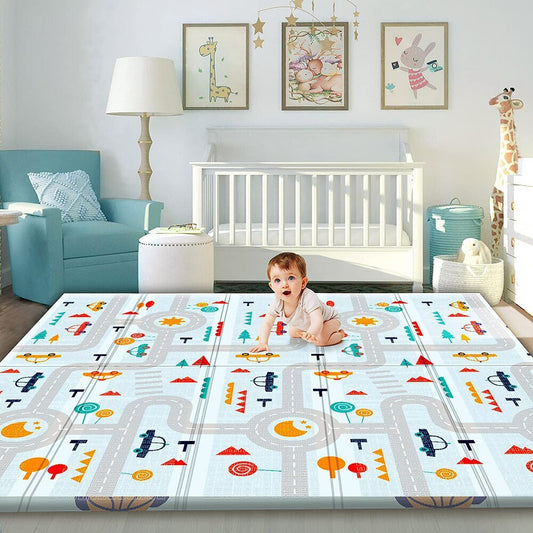 2m Extra Thick Waterproof Folding Baby Kids Play Mat