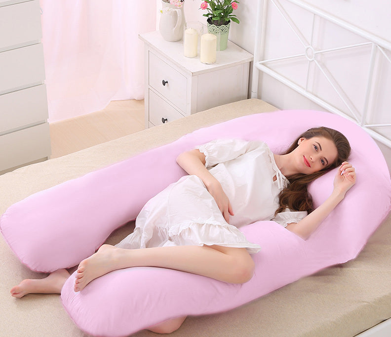 Comfort Support Body Pillow for Ultimate Relaxation Pink