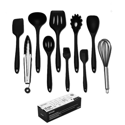 Premium Silicone Kitchen Cooking Baking Utensil Set Non-Stick Heat Resistant