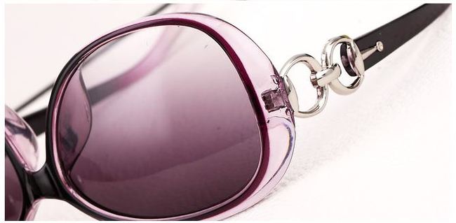 Stylish Polarized Ladies Sunglasses with Bonus Case Purple