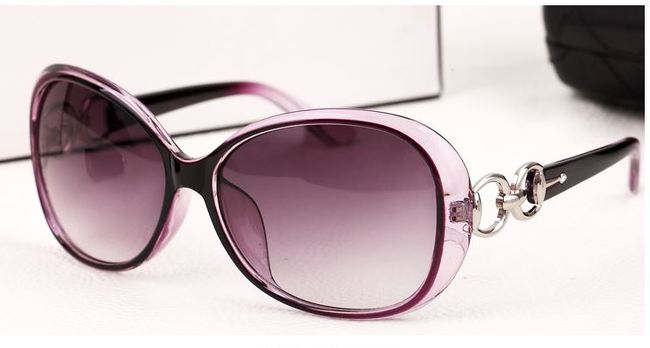 Stylish Polarized Ladies Sunglasses with Bonus Case Purple