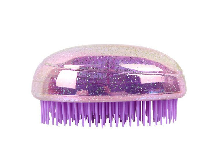 Best Hair Detangle Brush for Smooth and Shiny Hair Metallic Purple