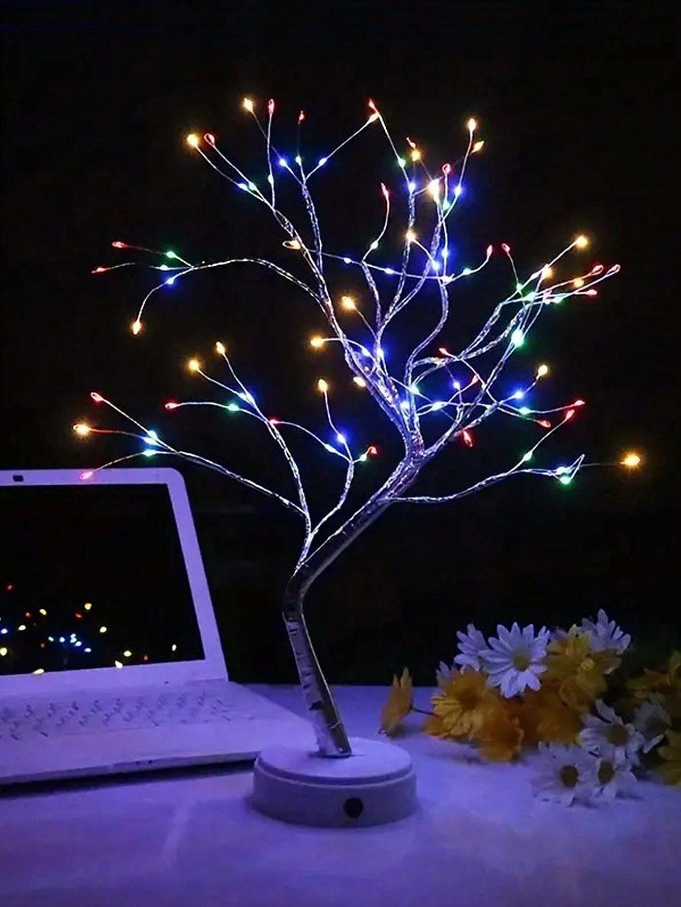 108 LED Colorful Firefly Fairy Light Spirit Tree Lamp