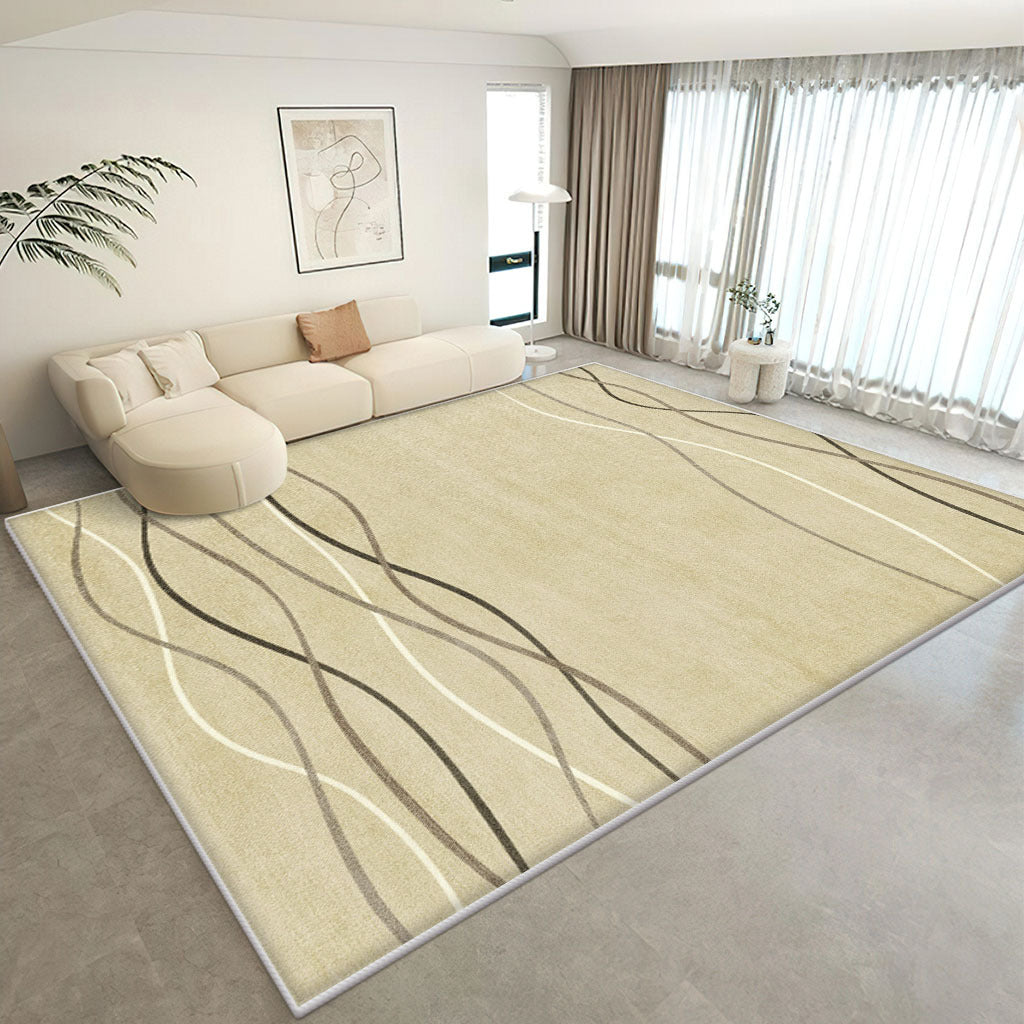 XL Extra Large 300 x 200 Luxury Plush Comfort Ripple Carpet Rug