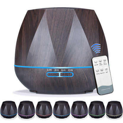 Multifunction Humidifier Diffuser with LCD Display and Remote Control