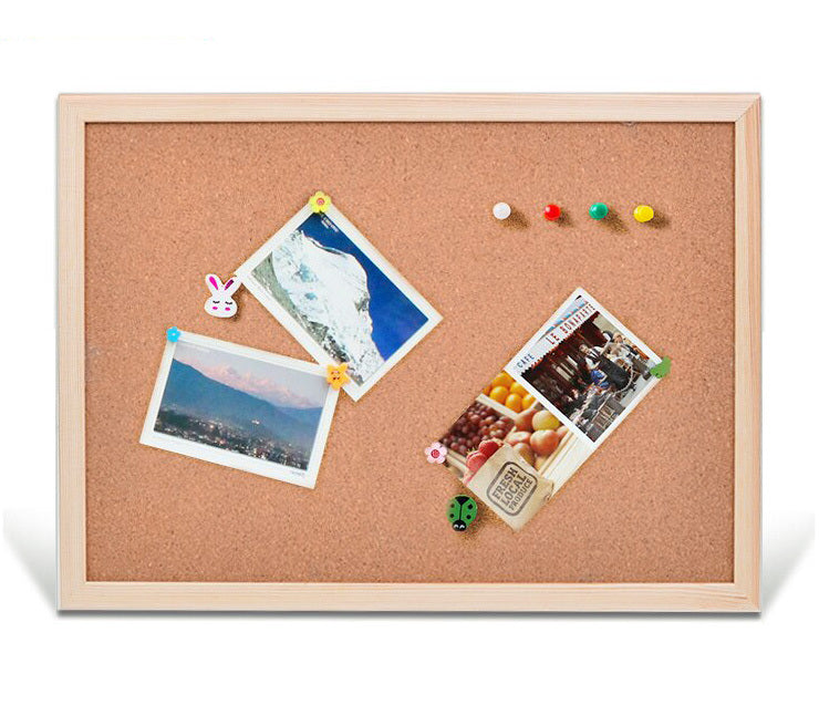 30 x 40cm Pinboard Message Bulletin Notice Memo Board Corkboard