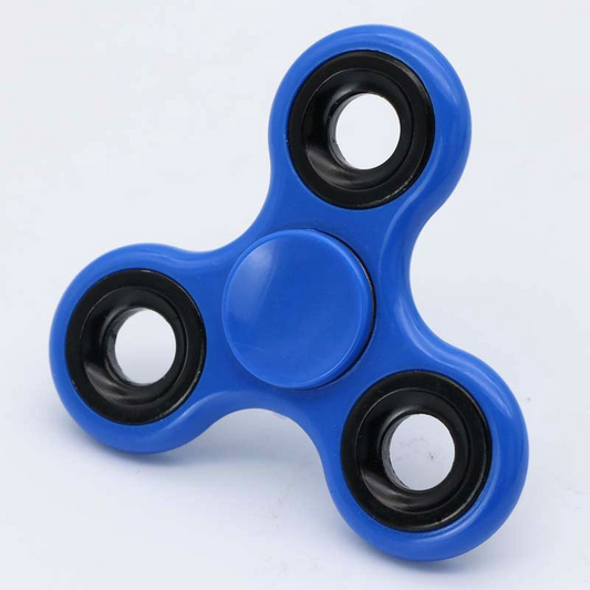 Fun Fidget Spinner Toy Blue