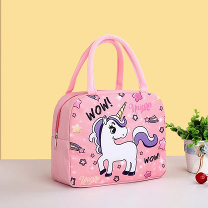 Unicorn Insulated Lunchbox Cooler Bag for Kids Lunch Tote