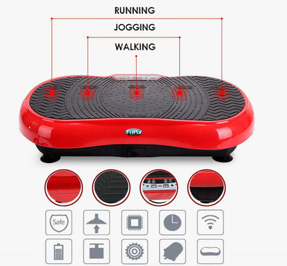 Whole Body Vibration Machine Platform for Weight Loss and Fitness White