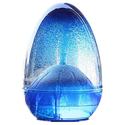 Volcano Eruption Liquid Motion Hourglass Fidget Desk Toy for Stress Relief