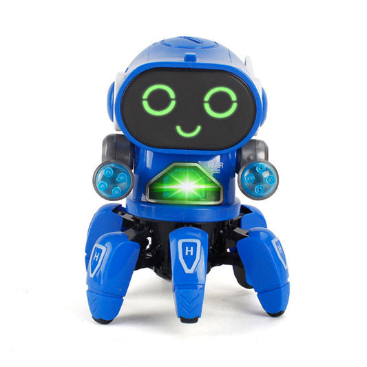 Dancing Robot Toy for Kids Interactive Fun Blue