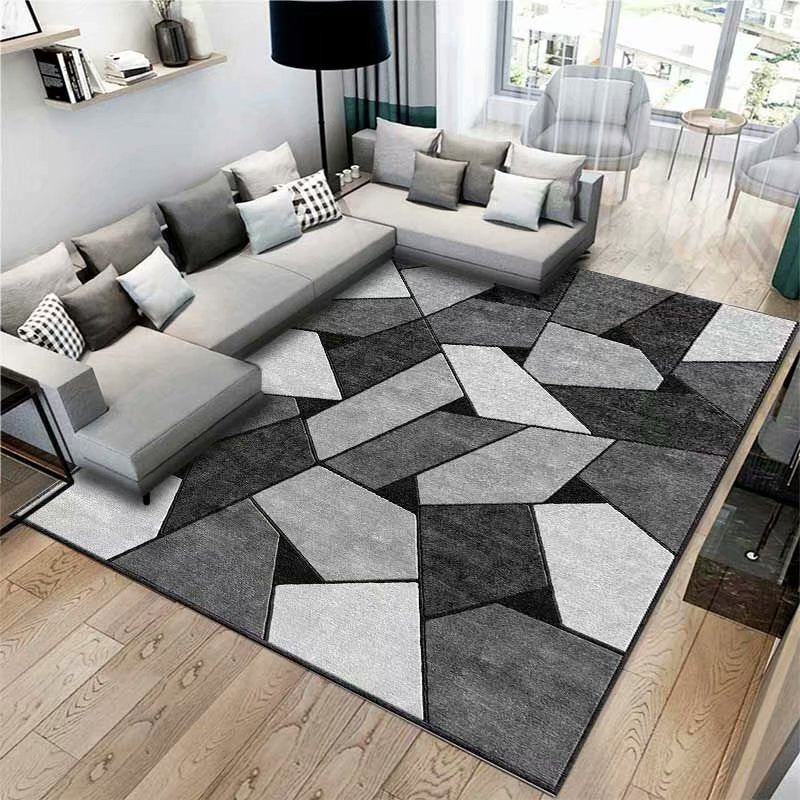 XL Extra Large 300 x 200 Luxury Plush Comfort Rock Rug Carpet Mat