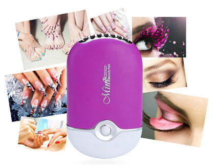 Stylish Portable Rechargeable Bladeless Handheld Cooling Fan Mini Aircon