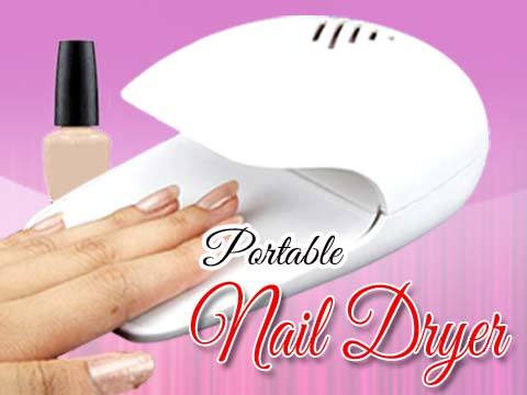 Professional Nail Dryer Salon Decorator Shaper Manicure Kit for Perfect Nails