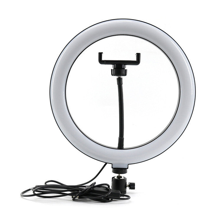 12" LED Large Ring Light with Adjustable Tripod and Phone Holder for Perfect Selfies