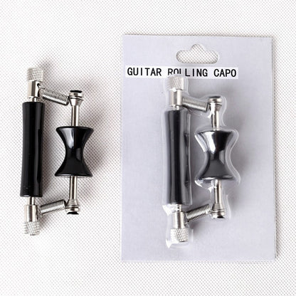 Adjustable Universal Rolling Capo for Guitar String Instruments Glider