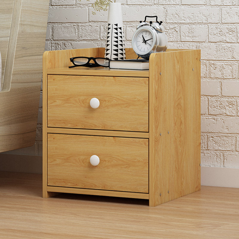 2 Pack Oak Bedside Table Chest of Drawers Stylish Bedroom Furniture