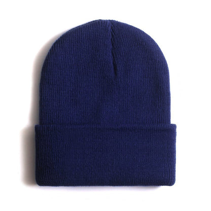 Cozy Warm Unisex Beanie for Men and Women Navy