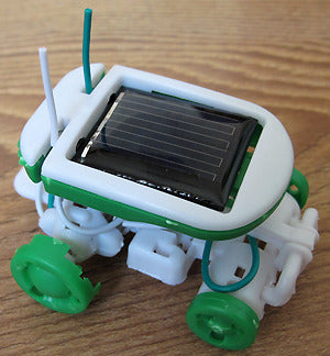 Solar Powered 6 In 1 DIY Educational Robot Kit for Kids and Teens