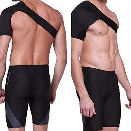 Magnetic Neoprene Shoulder Support Brace for Pain Relief and Compression Therapy