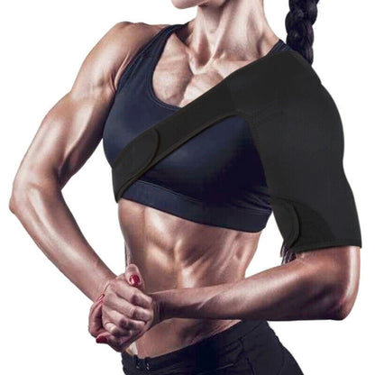 Magnetic Neoprene Shoulder Support Brace for Pain Relief and Compression Therapy