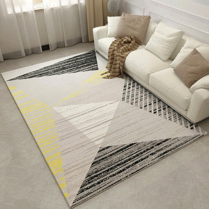 230 x 160 Modern Rug Stylish Design Easy-Care Carpet Mat