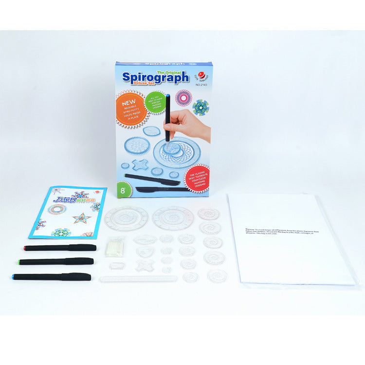 Creative Spirograph Drawing Set for Kids Educational Art Toy Kit