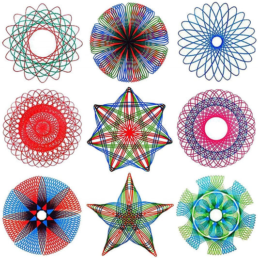 Creative Spirograph Drawing Set for Kids Educational Art Toy Kit