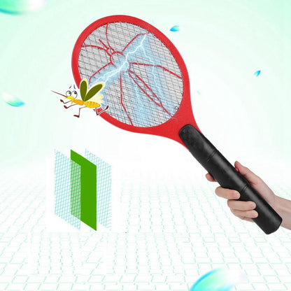 Handheld Electric Bug Zapper Fly Swatter Mosquito Insect Killer Racket Black