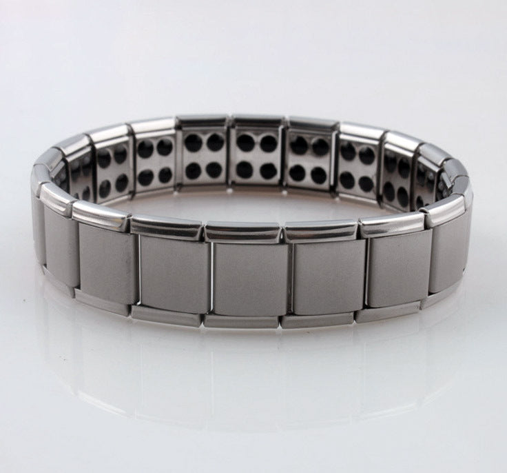 Titanium Bio Magnetic Negative Ion Health Bracelet