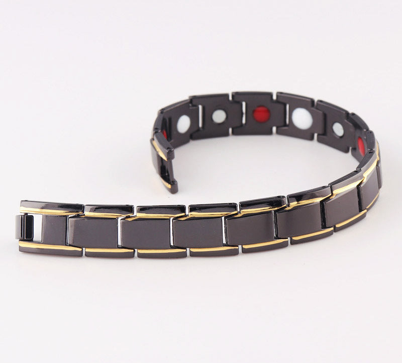 Titanium Bio Magnetic Negative Ion Health Bracelet