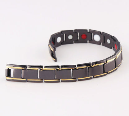 Titanium Bio Magnetic Negative Ion Health Bracelet