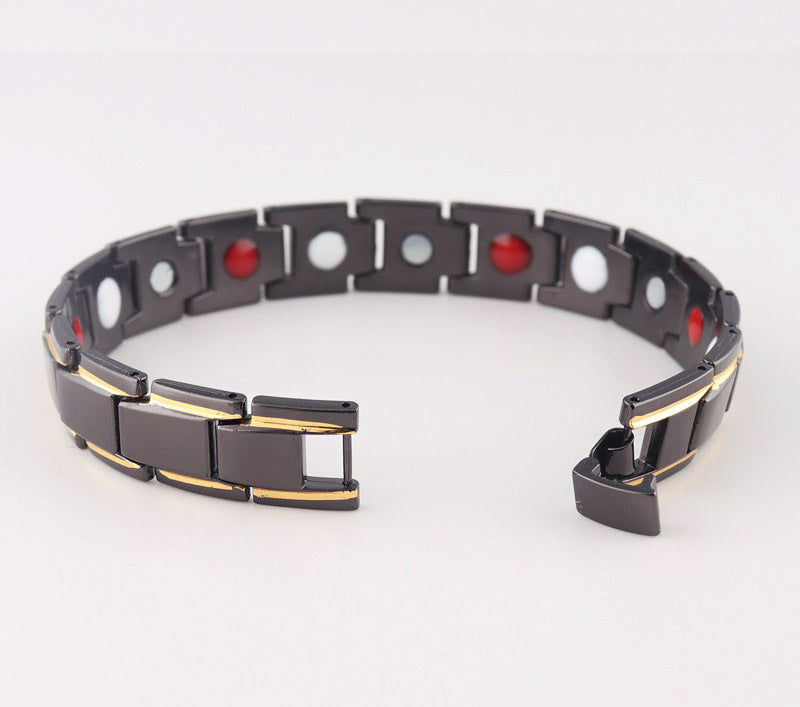 Titanium Bio Magnetic Negative Ion Health Bracelet