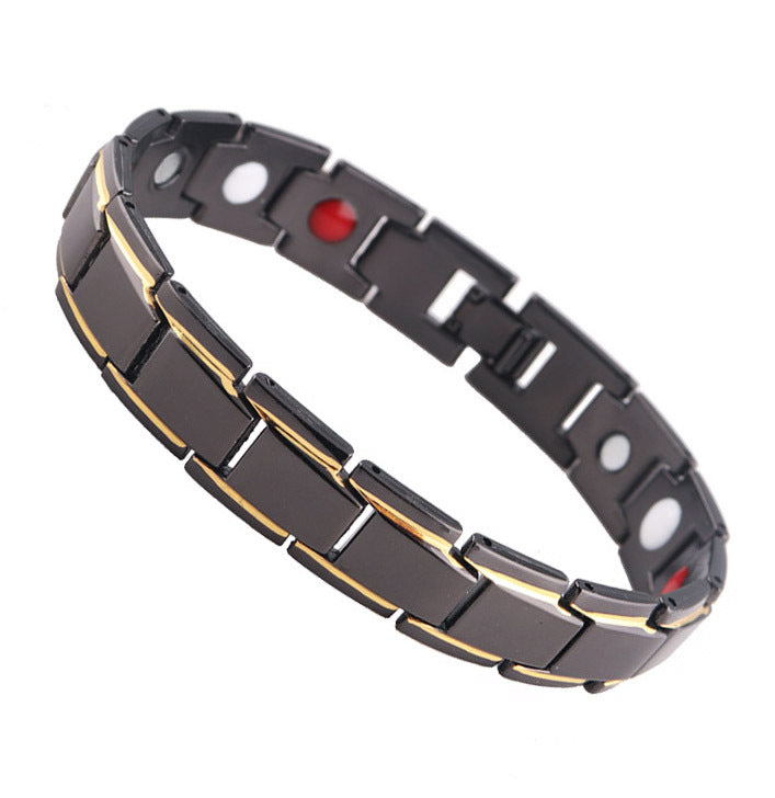 Titanium Bio Magnetic Negative Ion Health Bracelet