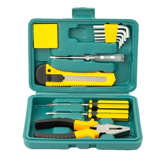 2 Pack Portable Multi-Purpose Household Tool Kits 12PCS Essential Set