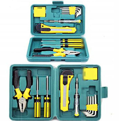 2 Pack Portable Multi-Purpose Household Tool Kits 12PCS Essential Set