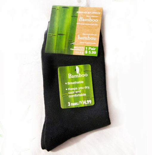 10 Pack Bamboo Fiber Socks Natural Antibacterial Breathable Comfort