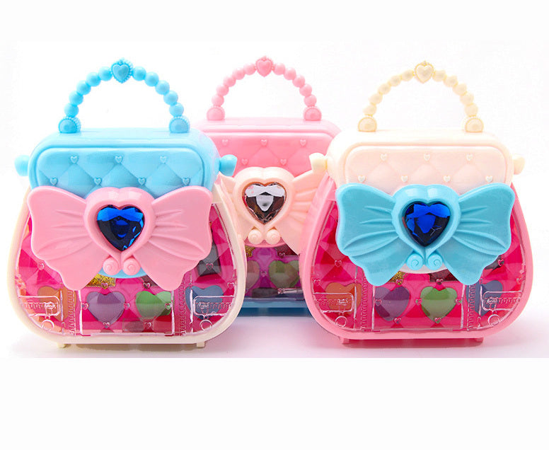 Princess Makeup Play Set Bag with Chain for Girls