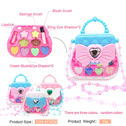 Princess Makeup Play Set Bag with Chain for Girls