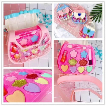 Princess Makeup Play Set Bag with Chain for Girls